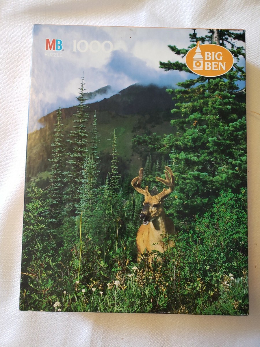 VNTG! Big Ben (MB) Hurricane Ridge, 1000 Piece Jigsaw Puzzle