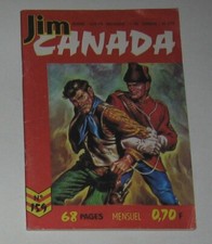 JIM CANADA N° 159 ,AOUT 1971 TBE (ED. IMPERIA) WESTERN ,FAR-WEST