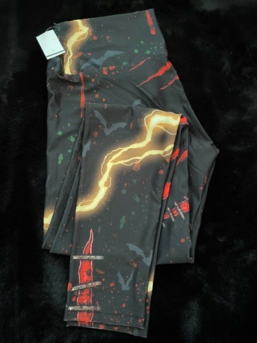 (L) Large HHN Universal Studios Halloween Horror Nights Leggings Frankenstein - Picture 4 of 4