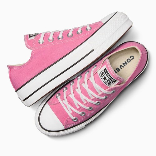 Converse Chuck Taylor All Star Lift Platform, A06508F Multi Sizes Oops Pink/Wht/ - Picture 11 of 14