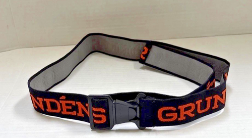 Grunden's Grundens elastischer Angelwerkzeuggürtel schwarz & orange Fischer