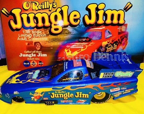 NHRA Jungle Jim Liberman 1:16 MILESTONE Diecast BOB GILBERTSON Funny Car NITRO - Picture 3 of 6