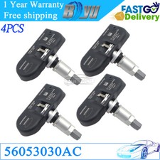 4Pcs TPMS TIRE PRESSURE SENSOR 56053030AC Fit for Chrysler Dodge Jeep 315MHz