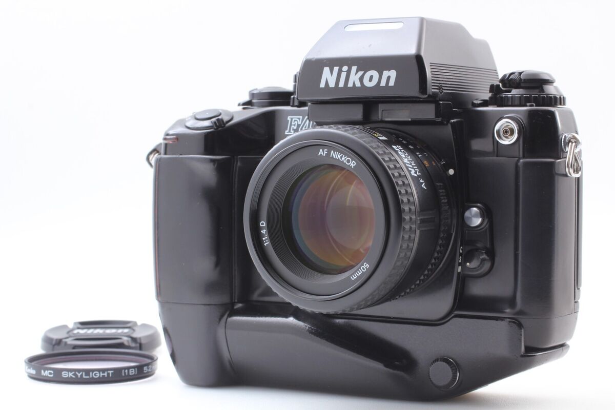 Read! **As-Is** Nikon F4S SLR + AF Nikkor 50mm f/1.4 D + Cap Read! **As-Is** Nikon F4S SLR + AF Nikkor 50mm f/1.4 D + Cap