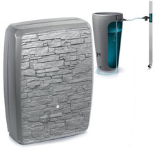 Rainwater Tank Water Butt Textured Slate Stone Effect 2 Sided Large 250 Litres