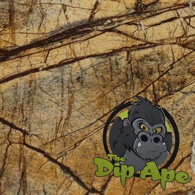 MARBLE 13 GRANITE STONE BROWN HYDROGRAPHIC WATER TRANSFER HYDRO FILM DIP APE