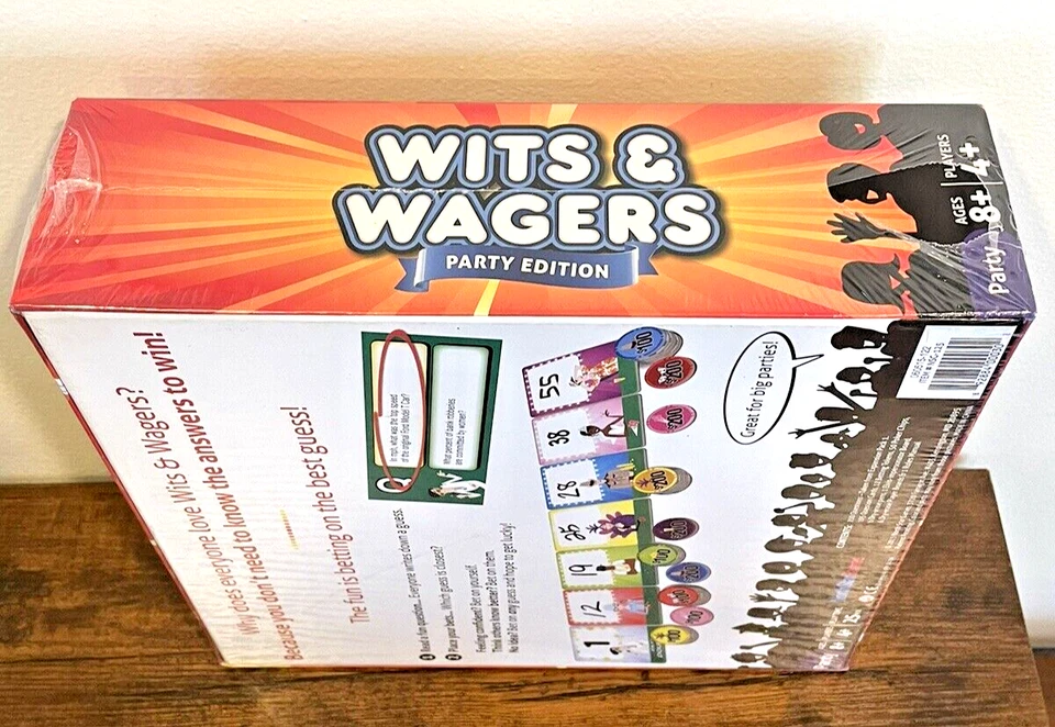 Wits and Wagers Party Edition Juego de Mesa North Star Games Nuevo Precintado 2015 Foto 4 de 4