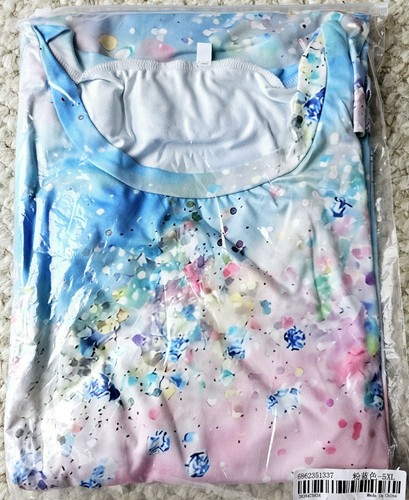AQUARELL GRAFIKDRUCK SEIDIG LANG SLV RUNDHALSAUSSCHNITT T-SHIRT TOP TEE ÜBERGRÖSSE 22 NEU IN VERPACKUNG - Bild 6 von 8