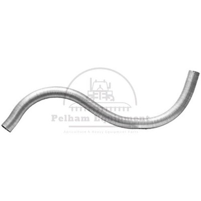 Flexible Exhaust Pipe 32mm ID 36mm OD 2m Galvanized Steel