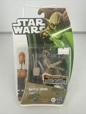 Star Wars The Clone Wars Battle Droid CW09 Yoda Green Card