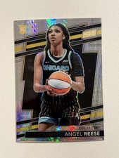 Angel Reese Panini VIP The National Silver Hyper Prizm Rookie RC10 SKY