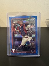 Topps 2025 Topps Chrome - Ryan Jeffers #65 Blue Parallel Serial /150