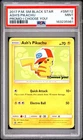 2017 POKEMON SM BLACK STAR PROMO I CHOOSE YOU! #SM112 ASH'S PIKACHU PSA 9