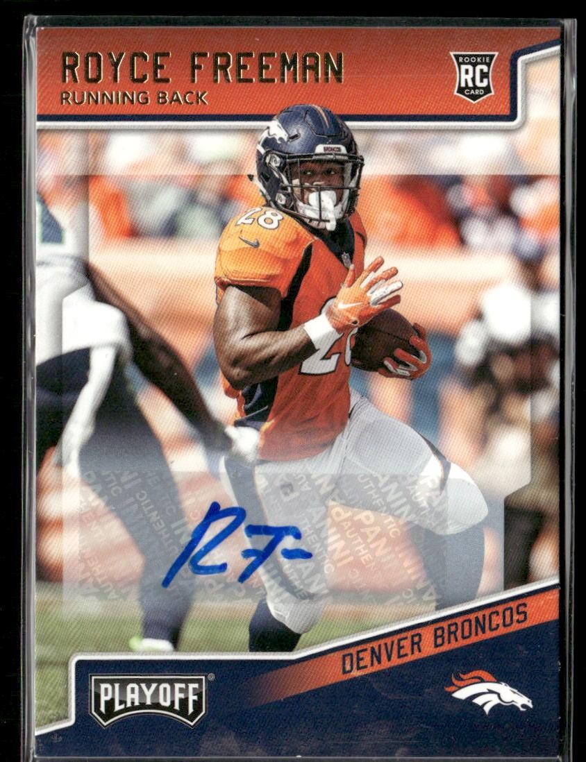 Royce Freeman Panini Playoff #224 Base