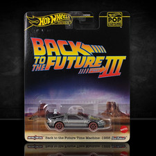 Time Machine 1955 Back to the Future Part III Hot Wheels Premium Pop Culture