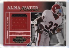 2001 Playoff Honors Alma Mater Materials Terrell Davis #AM-5 HOF 5l2