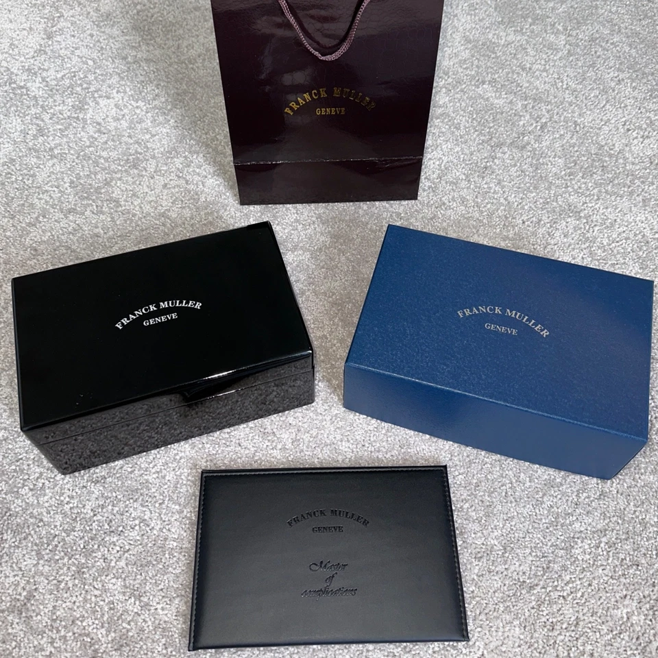 Juego completo de caja de reloj Franck Muller Foto 4 de 4