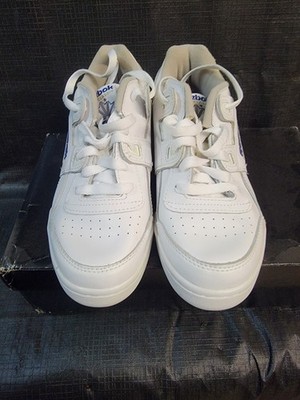 Reebok Men's Workout Plus Sneaker 2759 White/Royal Size 3.5 M US