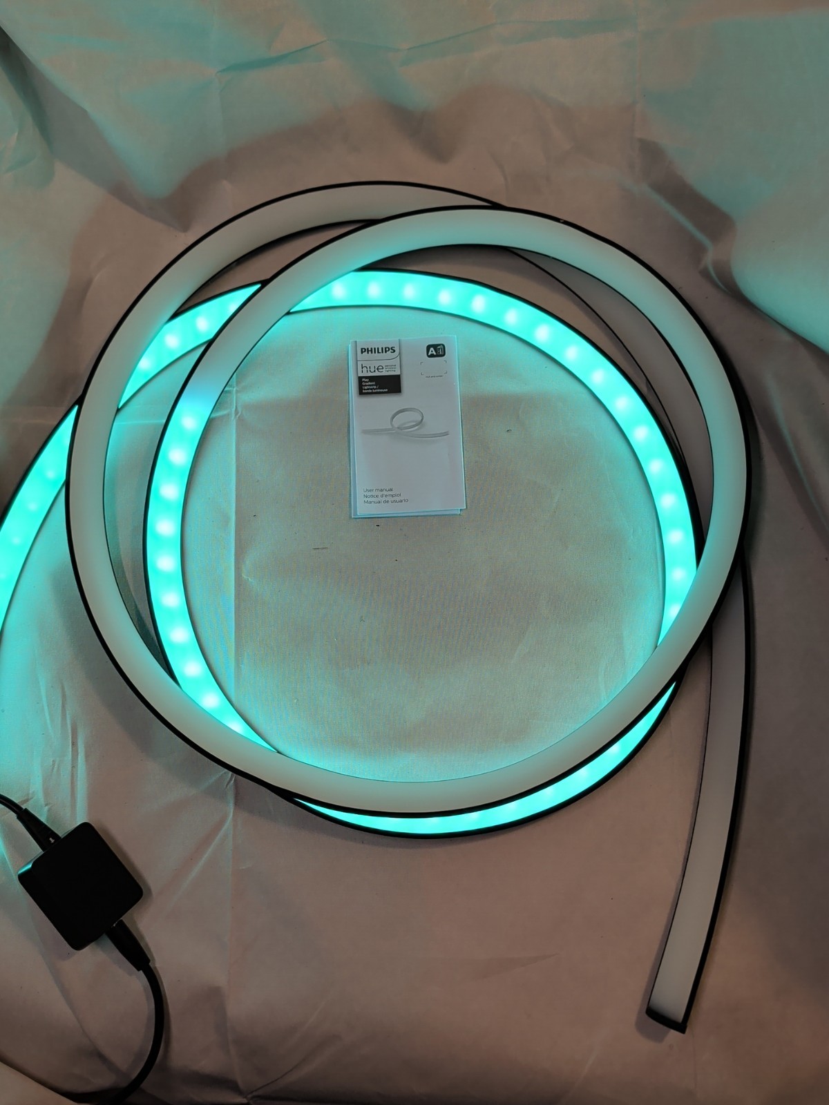 Philips Hue Play Gradient TV Lightstrip 75" Part Of Strip Not Working