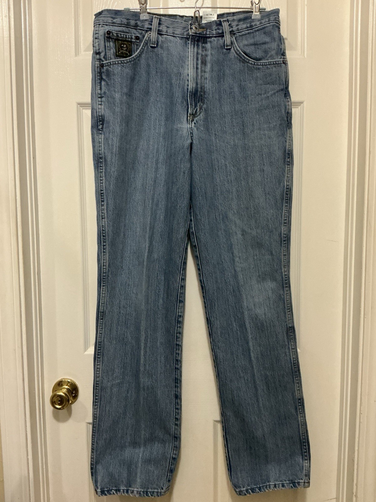S 33x34 Green Label Relaxed Fit Tapered Original Rise Med Wash