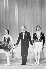Margot Fonteyn, Fred Astaire and Rudolph Nureyev photo 
