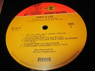 1968 NANCY SINATRA & LEE HAZLEWOOD Nancy & Lee US Stereo LP