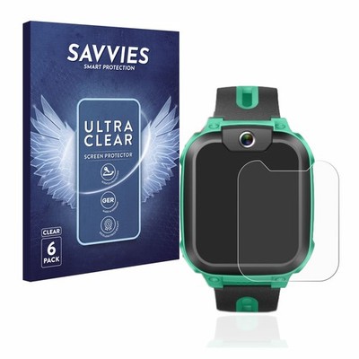 6x Schutzfolie für Imoo Watch Phone Z1 Displayschutz klar