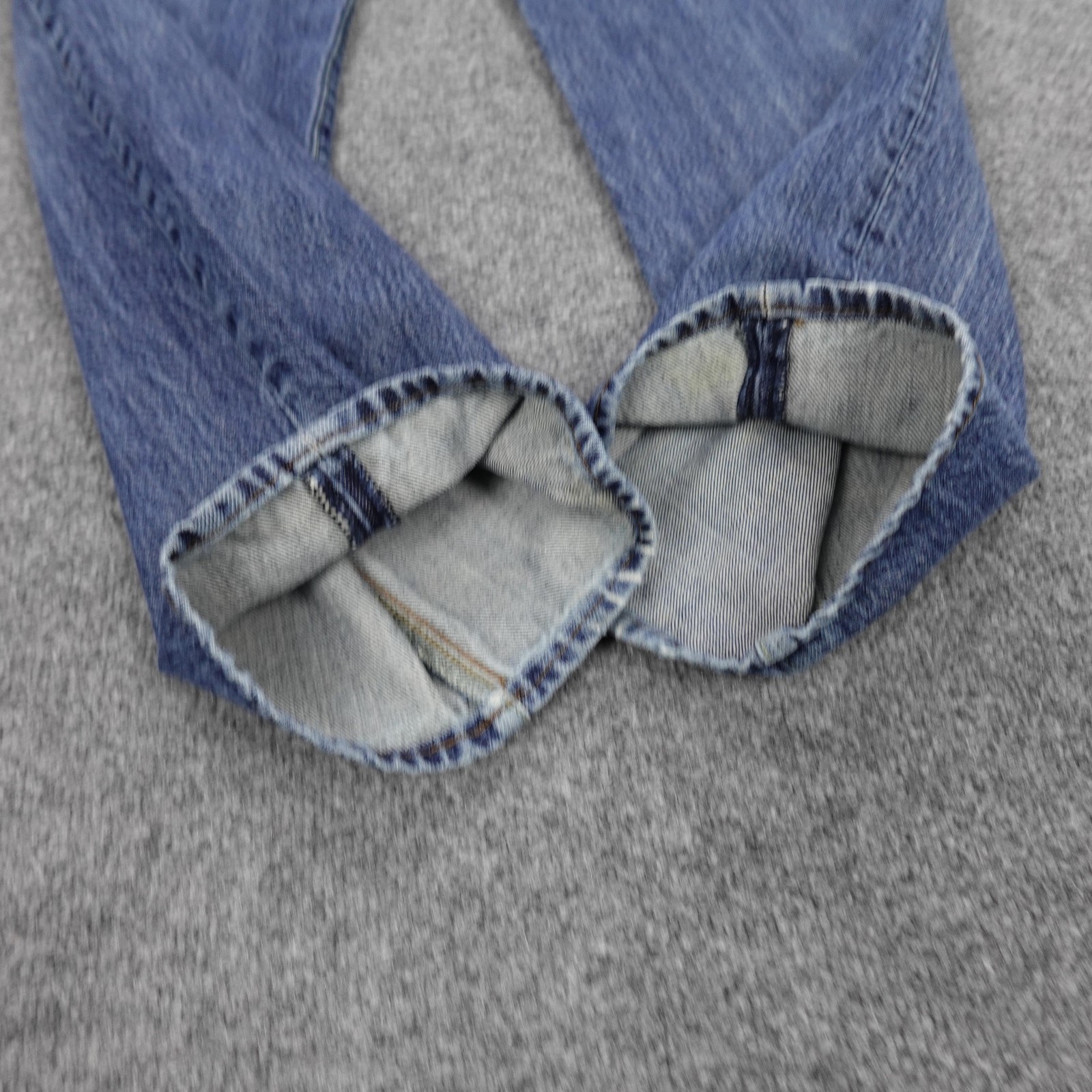 Diesel RR55 Kratt Jeans Mens 32x32 Blue Denim Button Fly Straight Leg Italy thumbnail 22