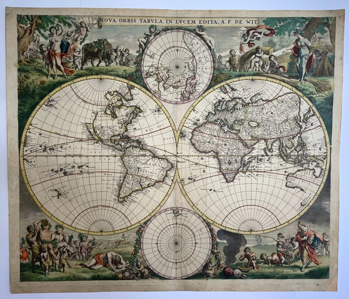Blaeu Map In Antique World Maps & Atlases for sale | eBay