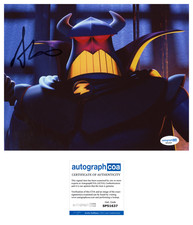 Andrew Stanton 'Toy Story 2' Signed 8x10 Photo 'Emperor Zurg' ACOA
