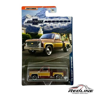  Matchbox Chevrolet Trucks 100 Years!  75 Chevy Stepside H13 