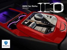 BMW 5er Reihe seit 2025 Schutzfolie Mittelkonsole Kratzschutz (Gl�nzend/Matt)