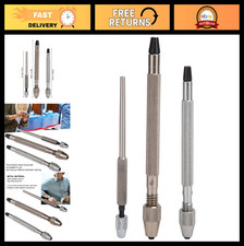 3 Pcs Pin Vise Hand Drill Set - Precision Metal Drill for Watch Repair Craftin