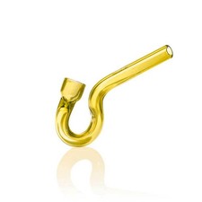 GRAV HOOK HITTER SHERLOCK CHILLUM GLASS HAND PIPE 4.75" FUMED USA