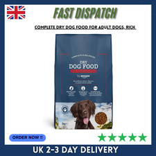Complete Dry Dog Food for Adult Dogs, Rich in Beef with Peas, 1 Pack of 5kg 1.92 per kilo