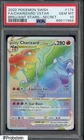 2022 Pokemon SWSH Brilliant Stars Secret #174 FA Charizard VStar PSA 10 GEM MINT