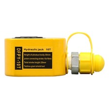 10ton Hydraulic Ram Jack Multi-section 1 Stroke Lifting Low Height Cylinder