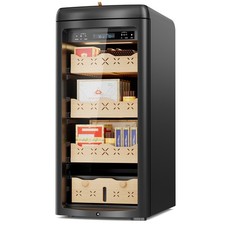 115L Electric Cigar Humidor 900 Counts Capacity Temperature & Humidity Control