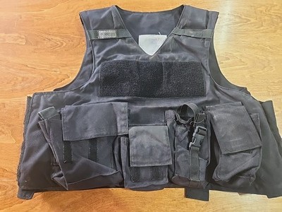 PB Body Armor Carrier Bulletproof Vest Plate Carrier Black Body Armor Level IIIA