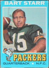 1971 Topps Football Bart Starr #200 PR