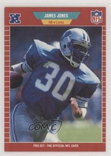 1989 Pro Set James Jones James R Jones #121 1k3