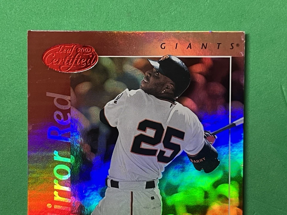 2002 Leaf Certified - Barry Bonds #146 Mirror Red /150 Game Used Base - Image 3 of 4