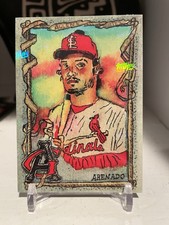 2025 Topps Shoebox Treasures Andy Friedman Nolan Arenado /35 Logo Laminate Cards