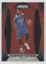 2017-18 Panini Prizm Ruby Wave Prizm Damyean Dotson #272 1p5