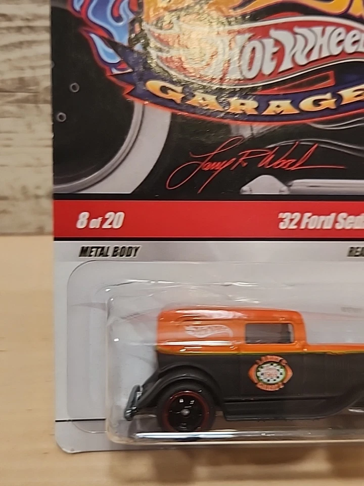 Ford Sedán Hot Wheels Larry's Garage '32 Entrega #8/20 Real Riders  Foto 4 de 4