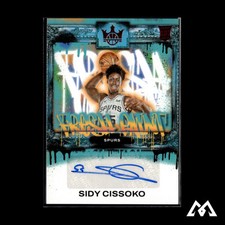 2023-24 Panini Court Kings #FP-SCS Sidy Cissoko Fresh Paint Ruby #/99