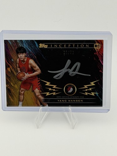 2025-26 Topps Inception Basketball Yang Hansen Silver Signings RC Auto /50 !!