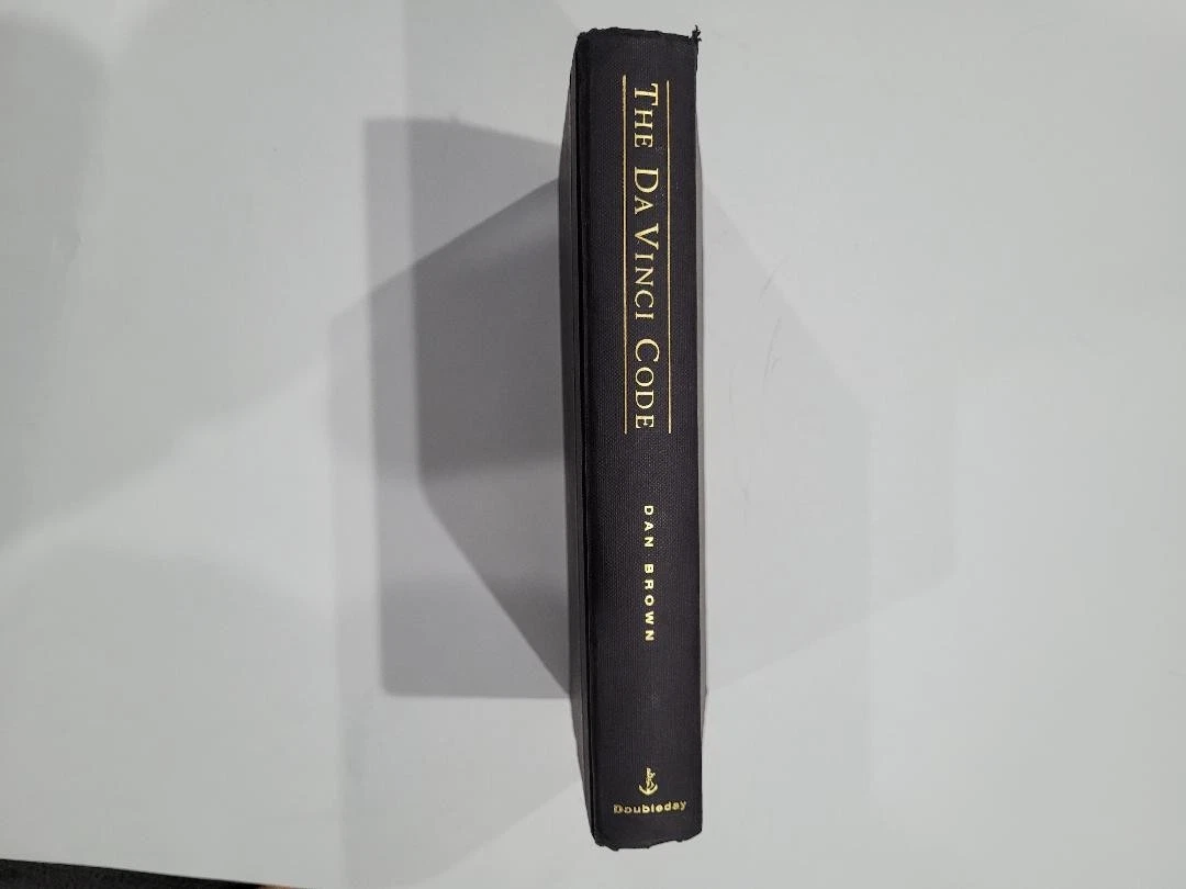 The Davinci Code Dan Brown Hardcover No Dust Jacket