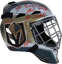 Autographed Golden Knights Helmets and Mask Fanatics Authentic COA Item#12848182