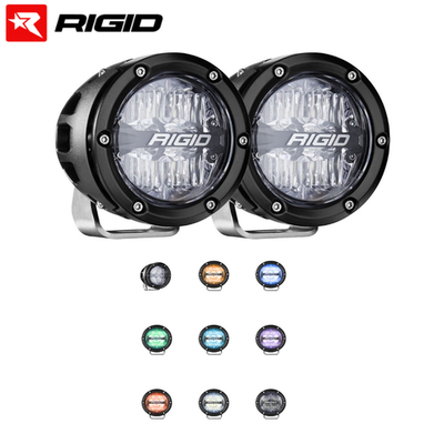#ad #ad Rigid 360 Series 4quot; Drive Optic Universal LED Light Pods w RGBW Backlighting $459.99